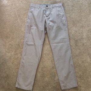 Men's Tailored Fit Slim Gap Khakis 32x32 Taupe